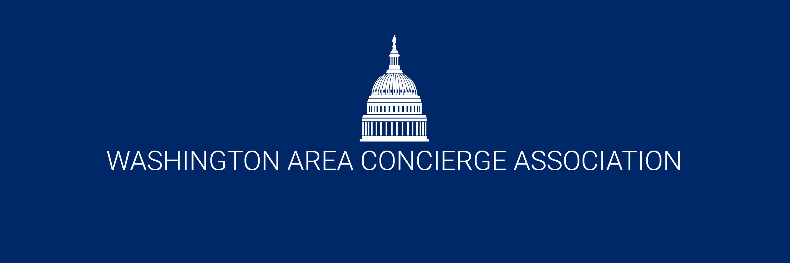 Washington Area Concierge Association banner