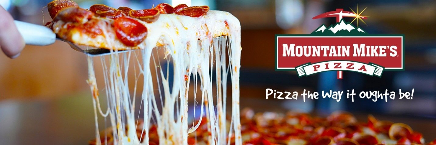 Mountain Mike's Pizza banner