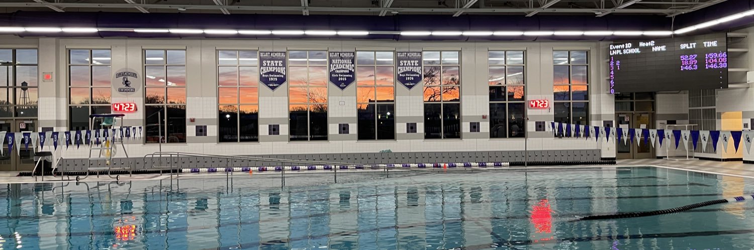Beloit Swimming banner