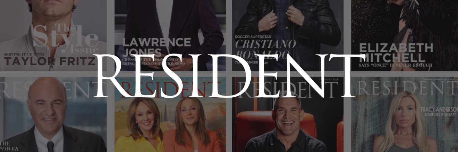 Resident Magazine banner