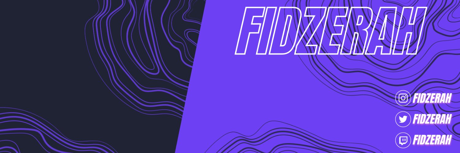 fidzerah's profile banner image