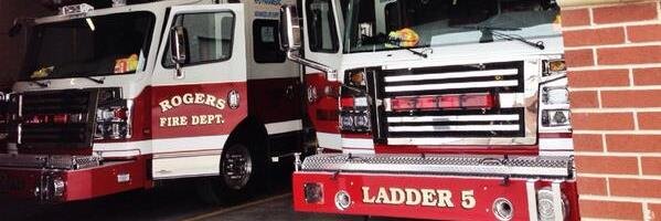 Rogers Fire Department banner
