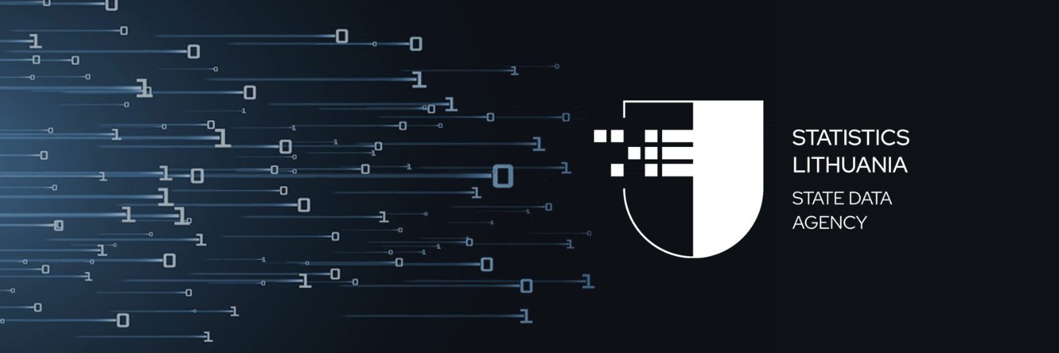 Statistics Lithuania. State Data Agency banner
