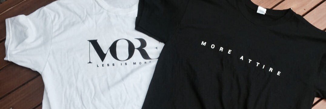 MoreAttire's profile banner image