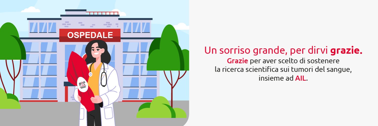 AIL - Ass. Italiana Leucemie linfomi e mieloma banner