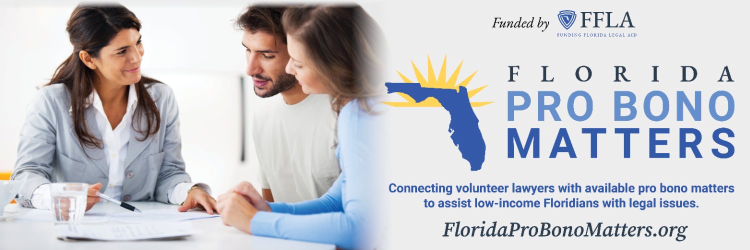 Florida Pro Bono banner