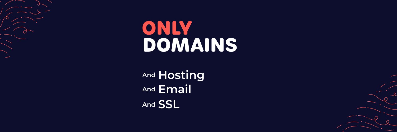 OnlyDomains profile banner