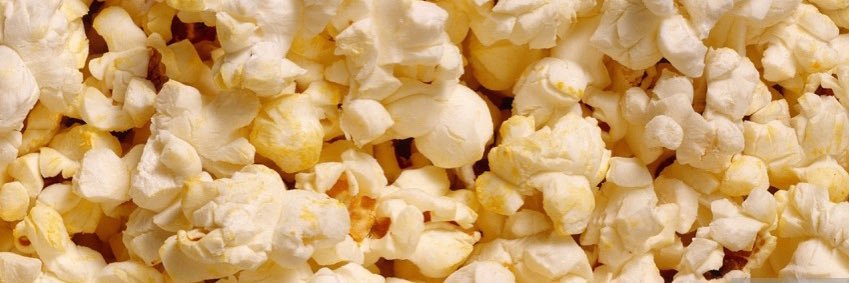 Popcorns 🍿 banner