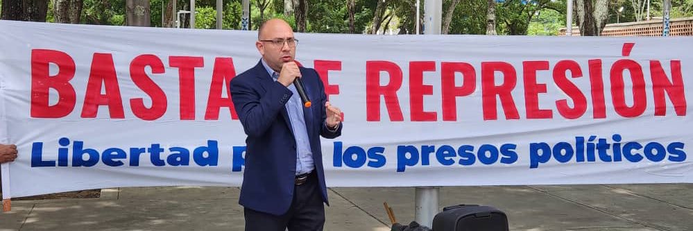 Oscar Murillo's banner