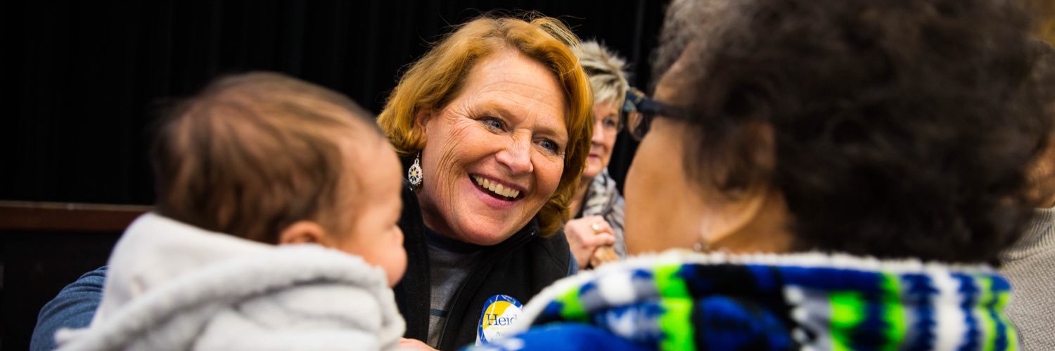 Heidi Heitkamp's banner