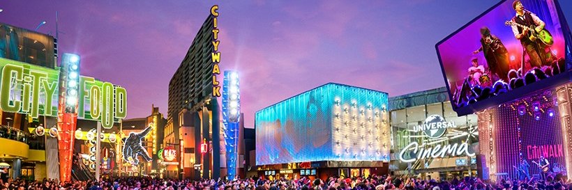 Universal CityWalk Hollywood banner