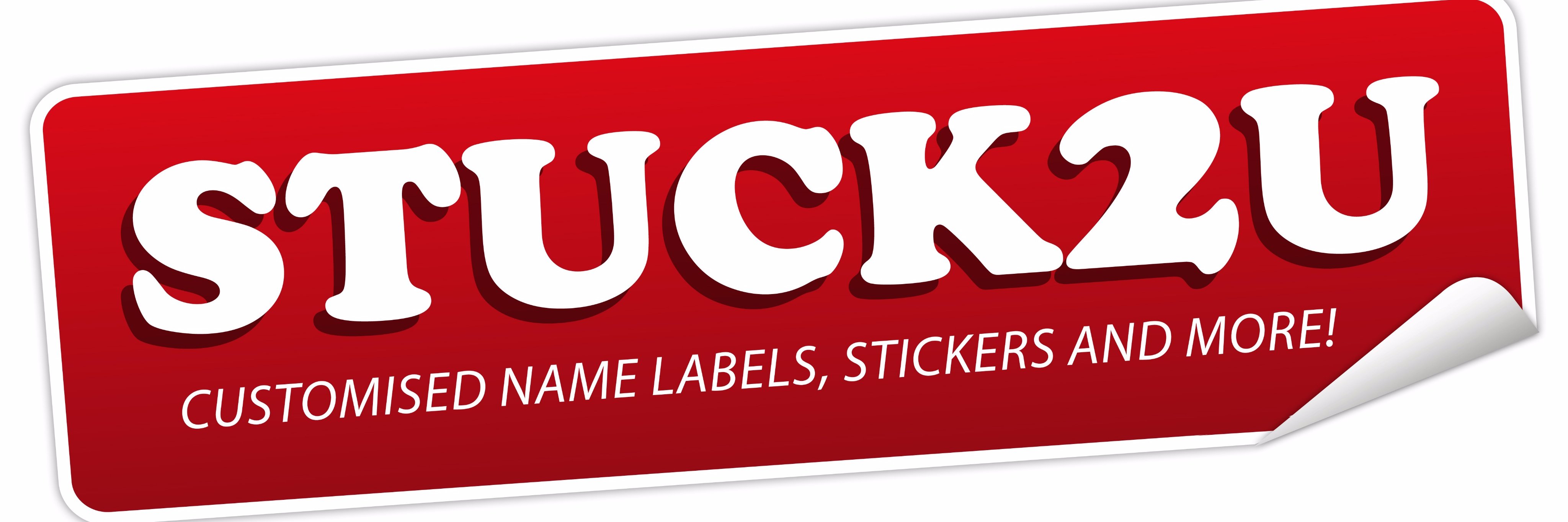 Stuck 2 U Labels banner