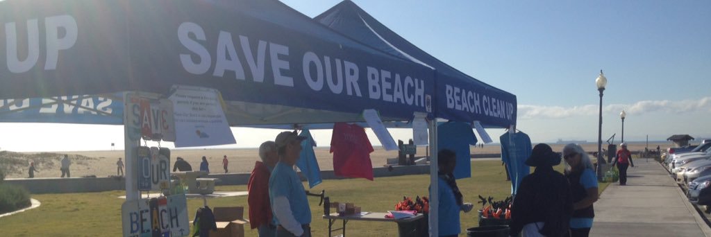 Save Our Beach banner
