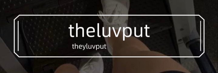theluvput's profile banner image