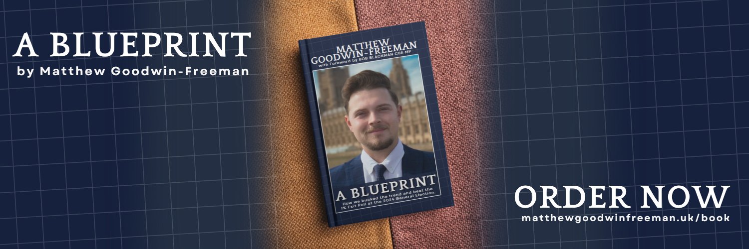 Cllr. Matthew Goodwin-Freeman's banner
