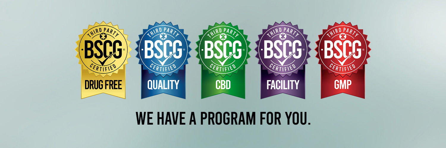 BSCG Certified banner