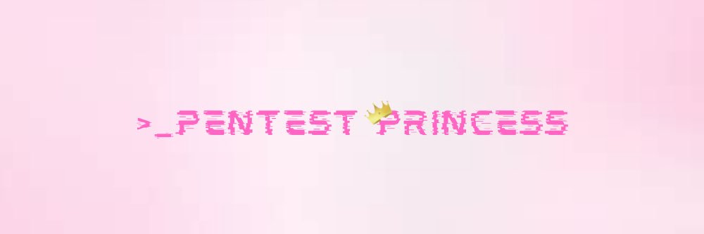 Pentest Princess💓 banner