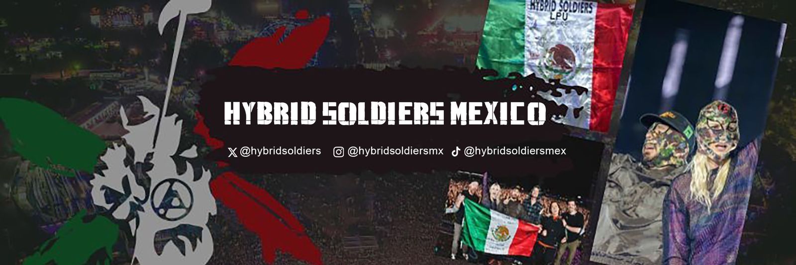 Linkin Park Hybrid Soldiers México Oficial banner