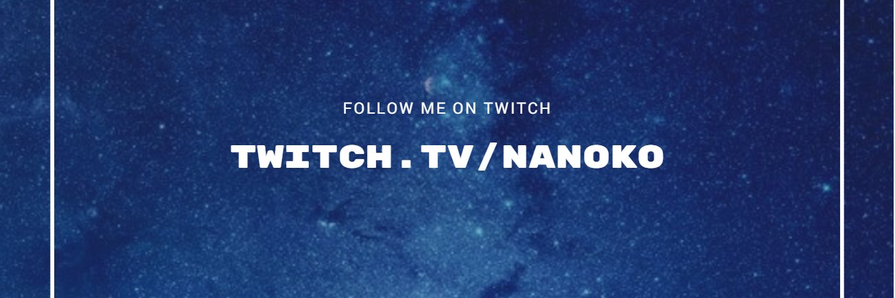 Nan0ko's profile banner image