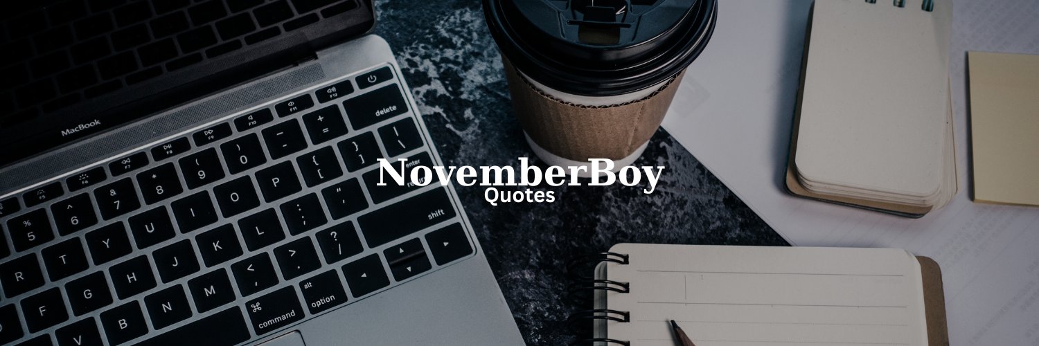 novemberboy's profile banner image