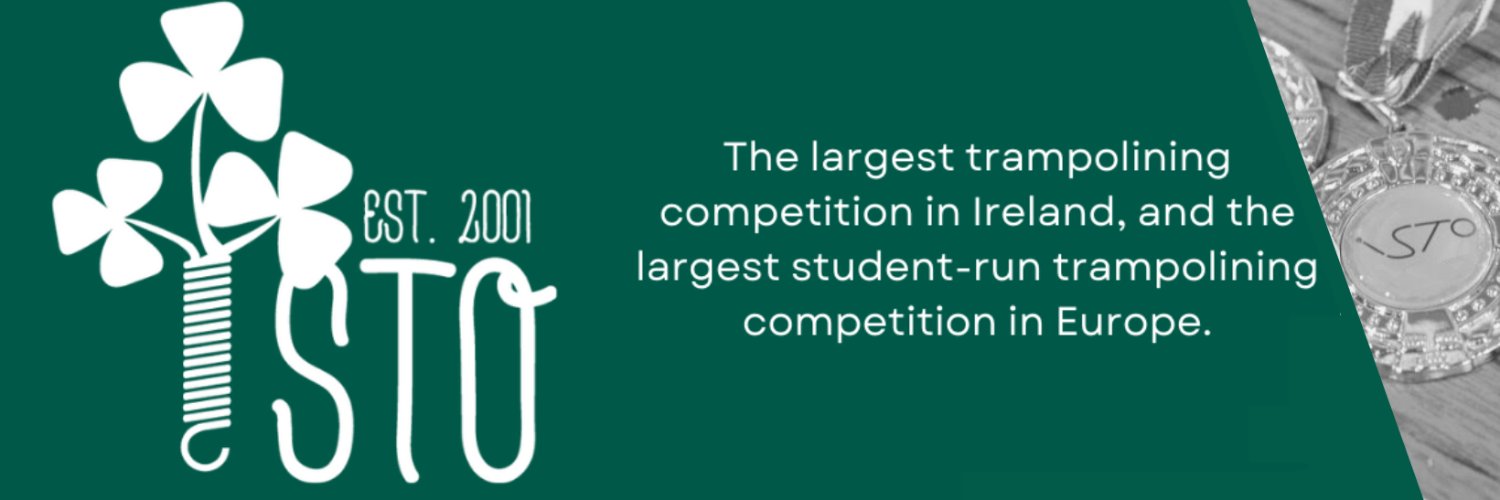 Irish Student Trampoline Open banner