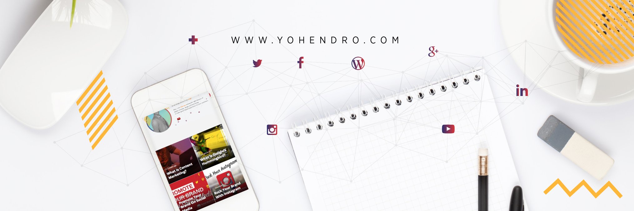 yohendro's profile banner image