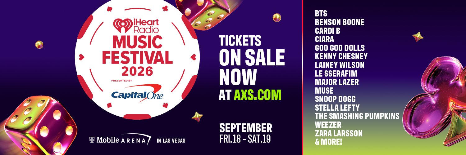 iHeartRadio's profile banner image