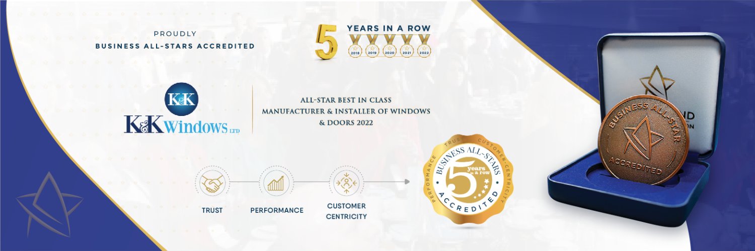 K & K Windows banner