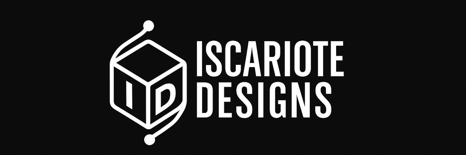 Iscariote Designs 3D banner