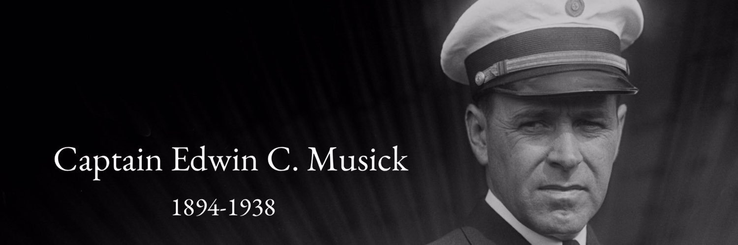 Captain Edwin C. Musick banner