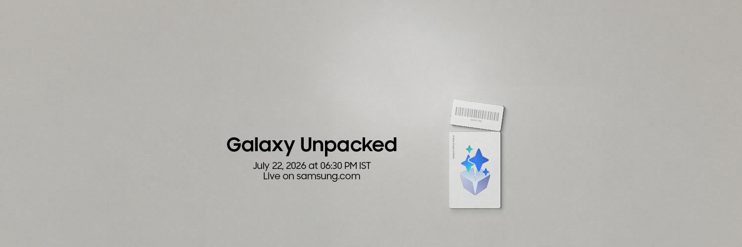 SamsungIndia's profile banner image