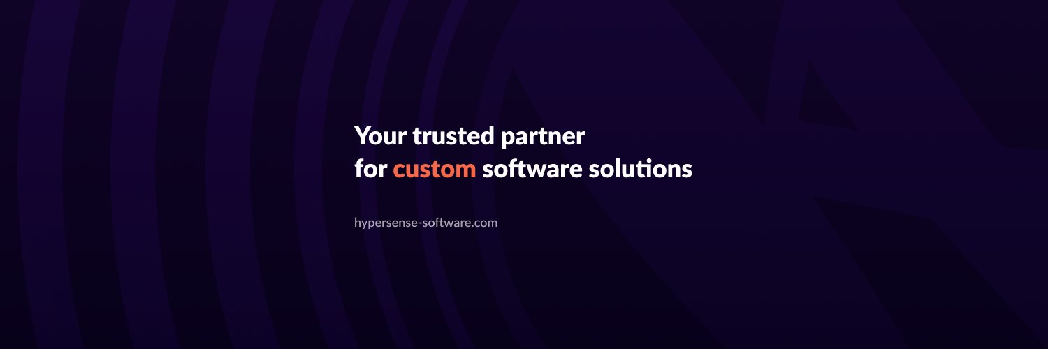 HyperSense Software banner
