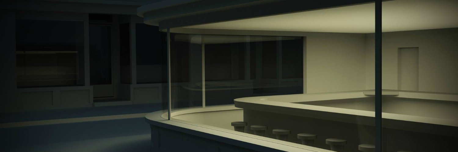 I'm just here for the ambiance banner