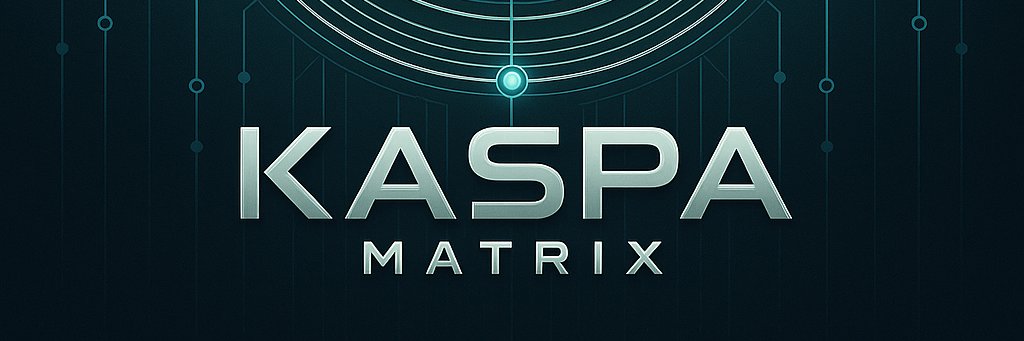 KaspaMatrix's profile banner image