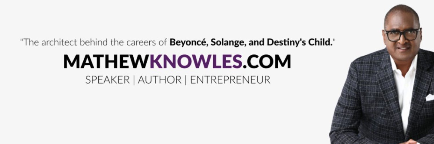 Mathew Knowles's banner