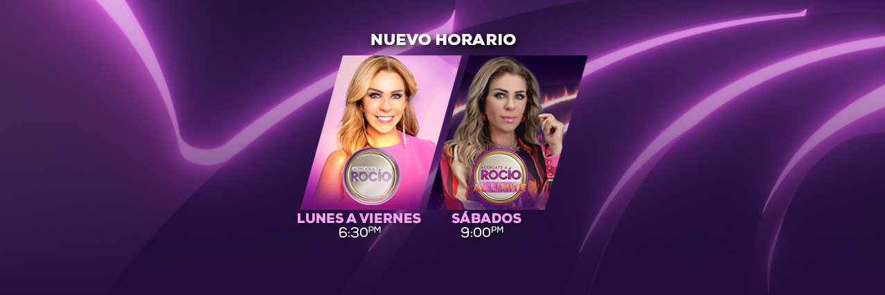 Acércate A Rocío banner