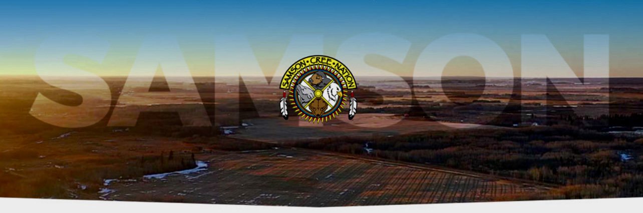 Samson Cree Nation banner