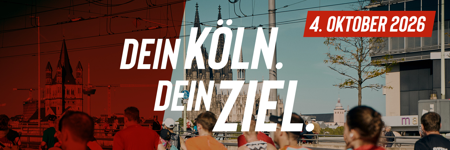 Generali Köln Marathon banner