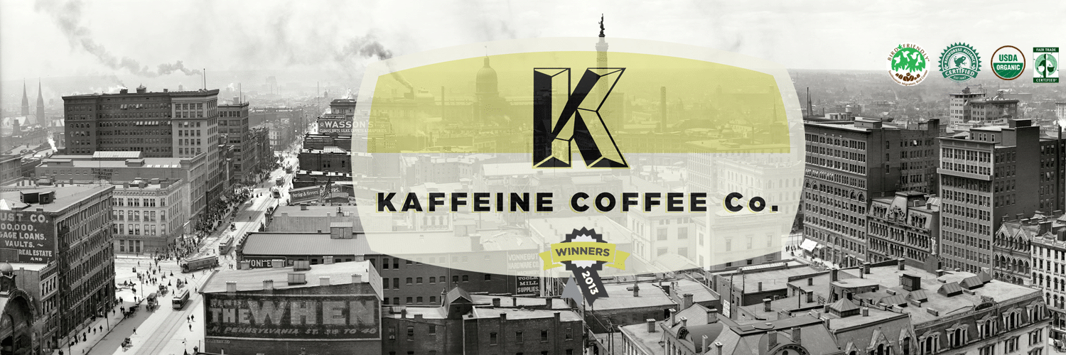 Kaffeine Coffee Co. banner
