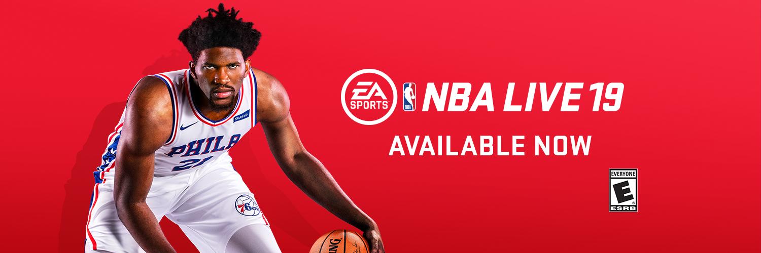 EA SPORTS NBA LIVE banner