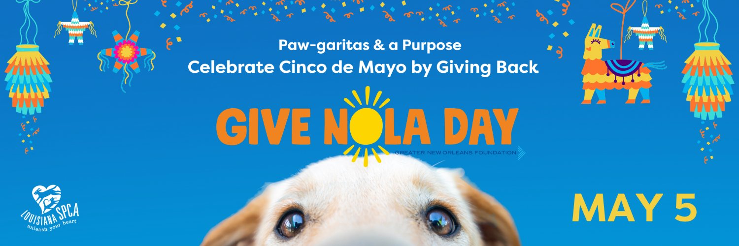 Louisiana SPCA banner