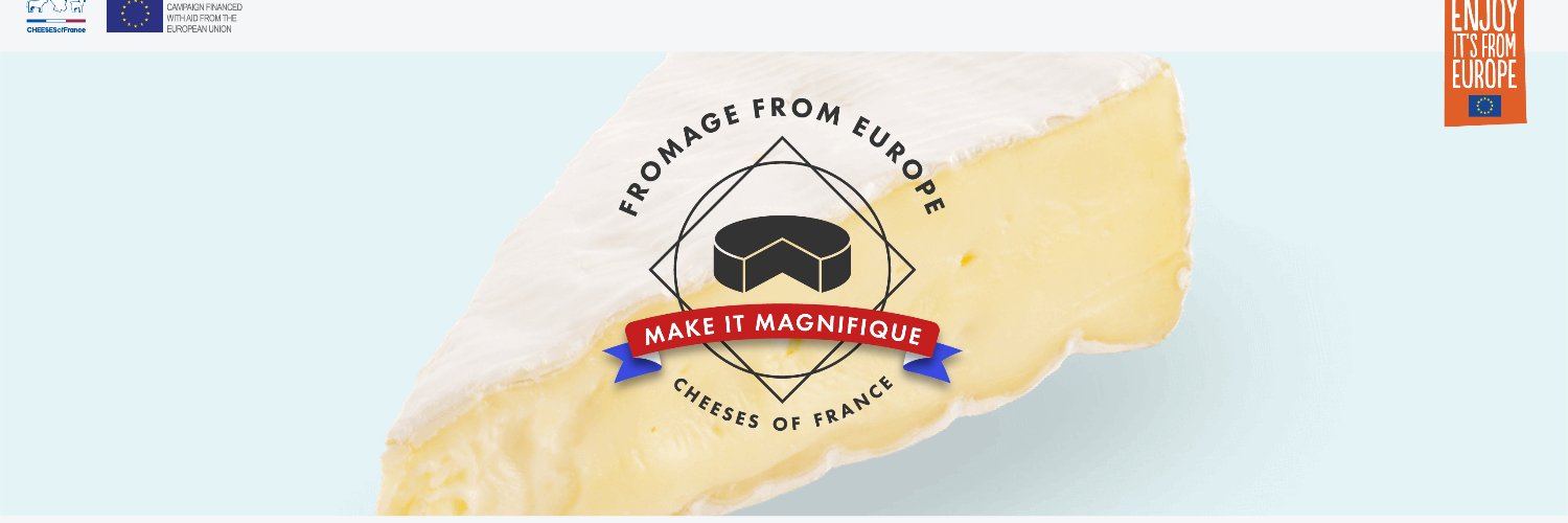 Fromage from Europe banner