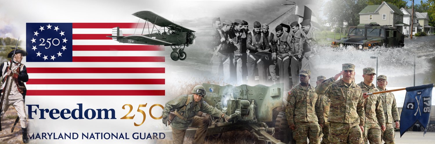 MD National Guard banner