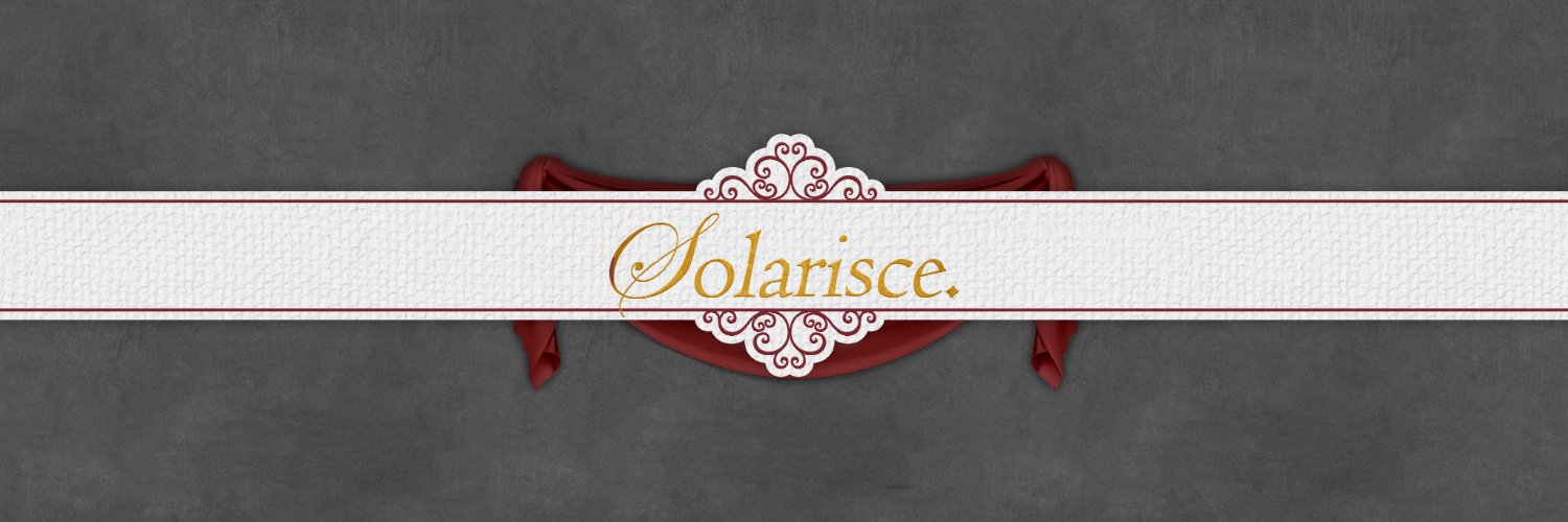 ⚘, 𝑆𝑂𝐿𝐴𝑅𝐼𝑆𝐶𝐸. banner