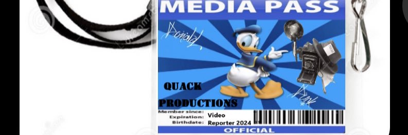 Donald Duck banner