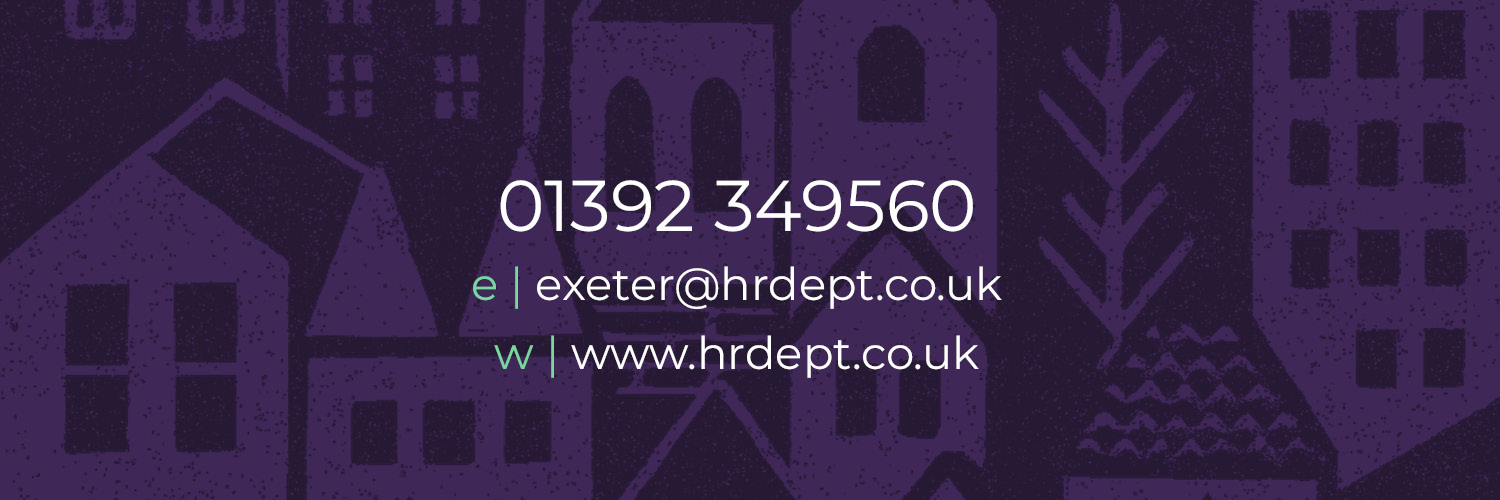 HR Dept Exeter banner