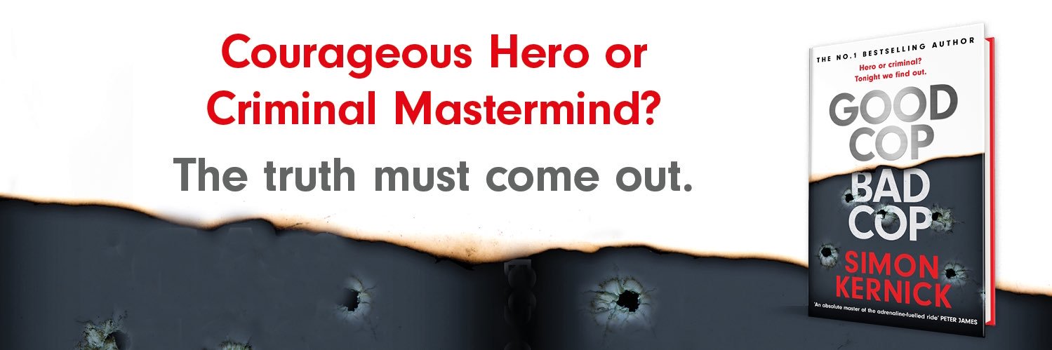 Simon Kernick banner