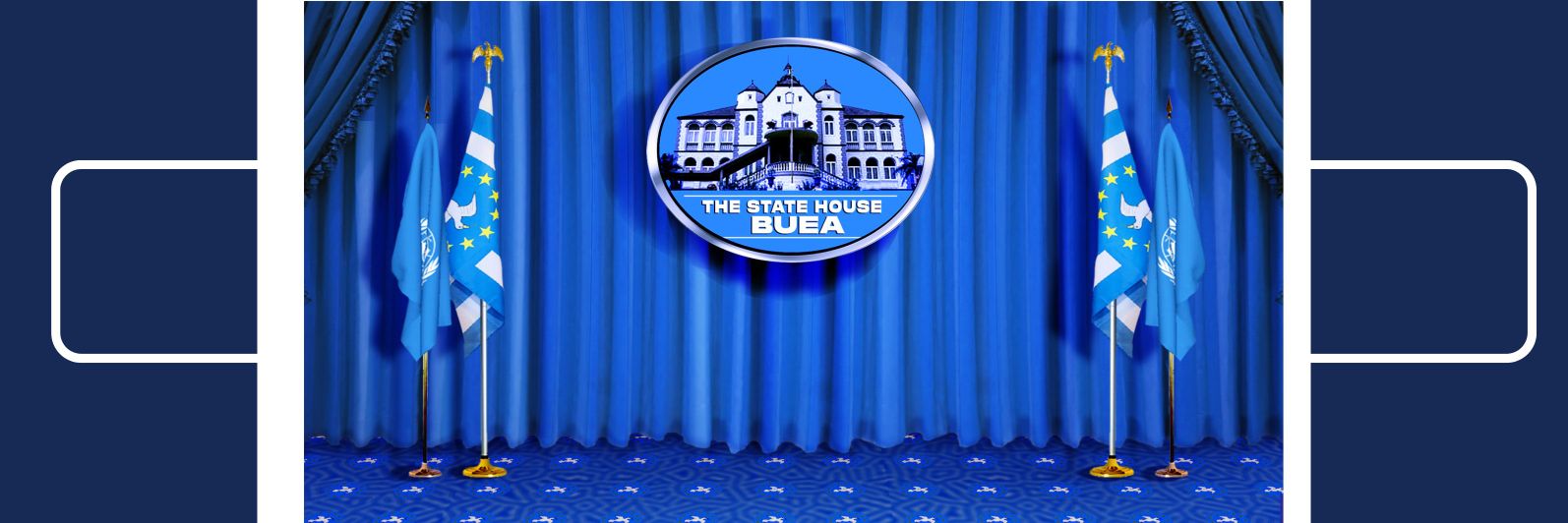 President Samuel Sako banner