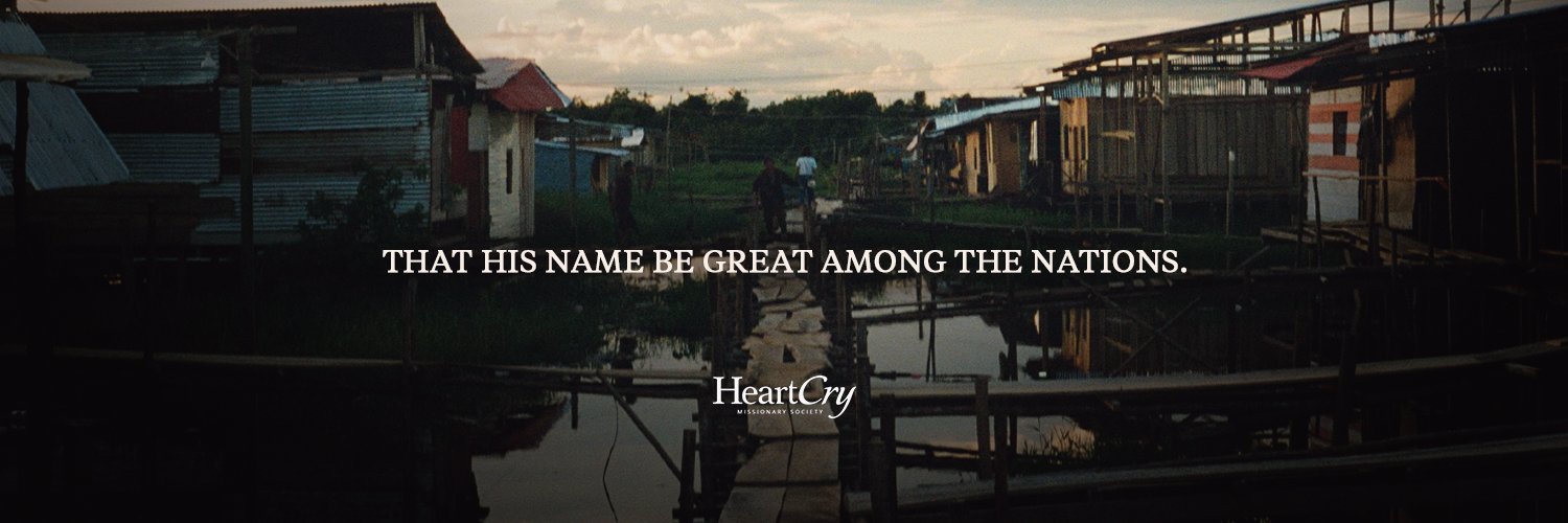 HeartCry Missionary's banner