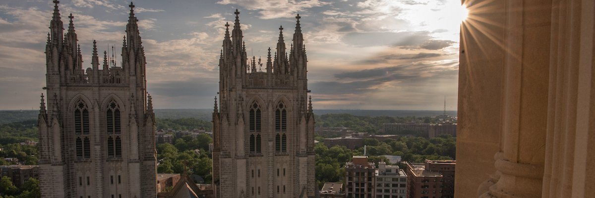 Washington National Cathedral banner